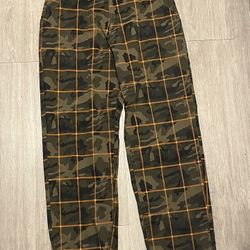 Camouflage Straight Leg Jeans 