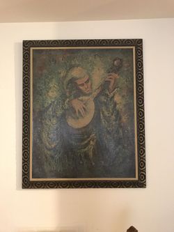 Large wall portrait