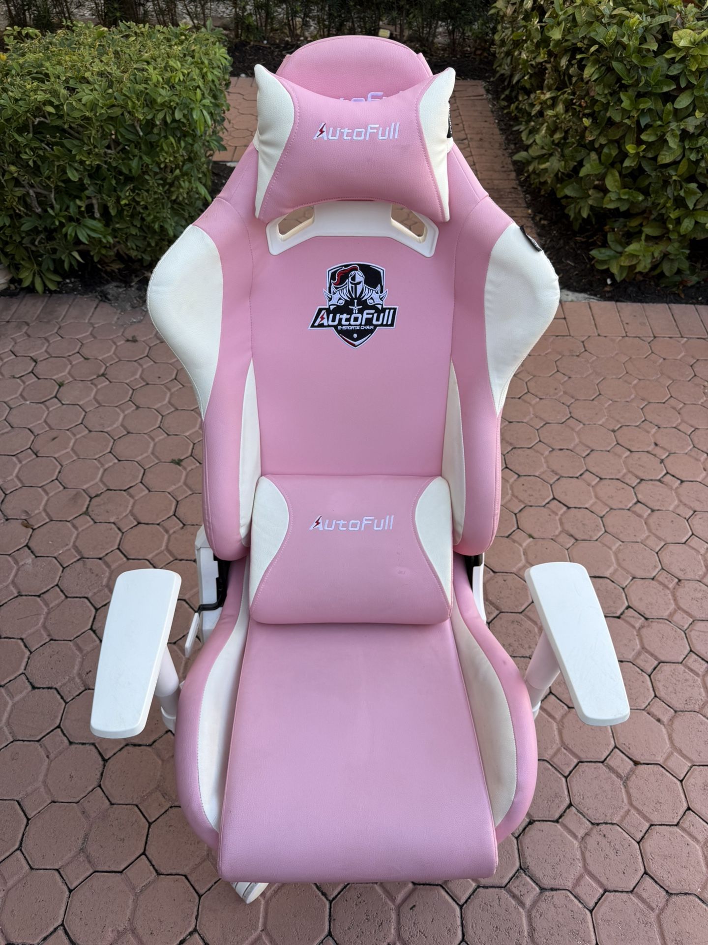 AutoFull C2 Pink Bunny Gaming Chair Cute Kawaii Gamer Chair for Girl