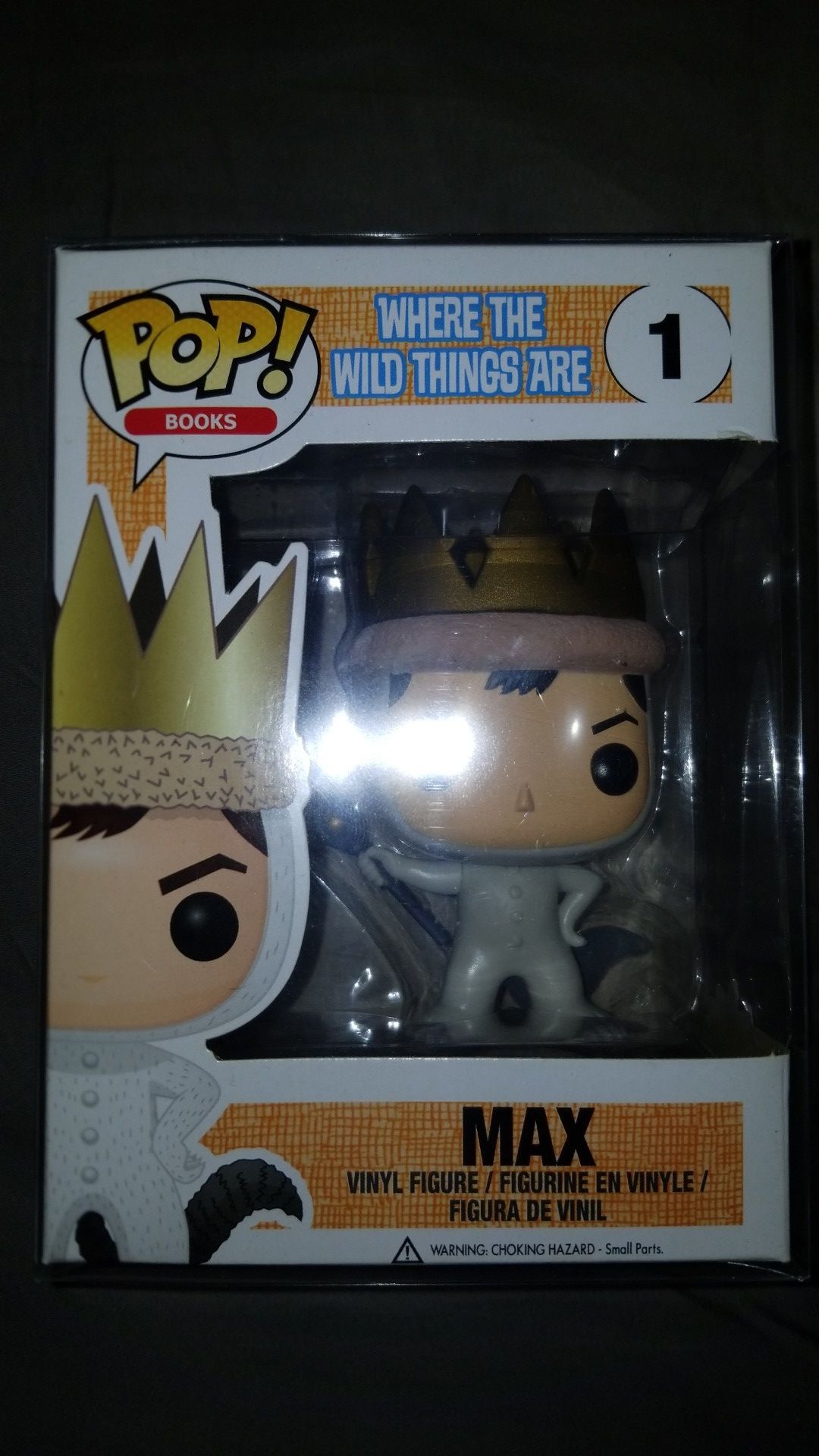Funko Pop! Where the Wild Things Are "Max" **Vaulted Rare**