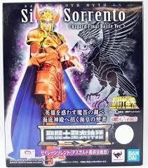 New Saint Seiya Myth Cloth EX Poseidon Saint Cloth Myth EX Mariner Sorrento Siren Figure Asgard Final Battle Ver.