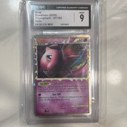 Mew Prime Cgc 9/PSA 2010