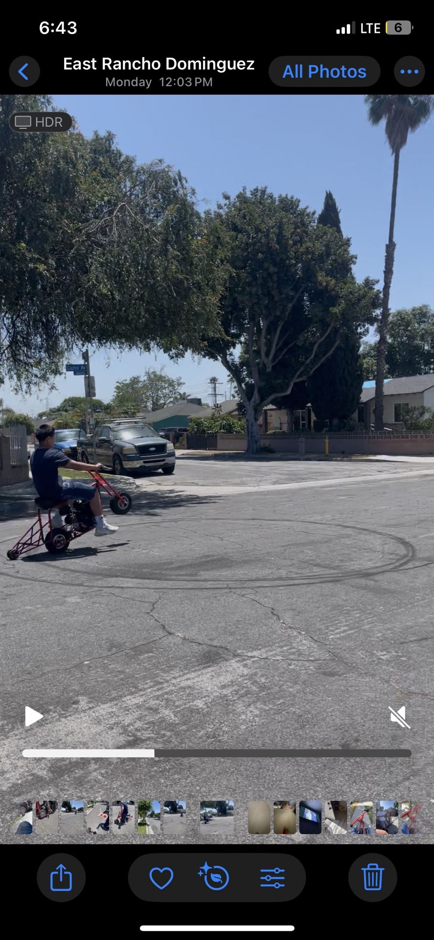 Joes Mini Bike With Wheelie Bar
