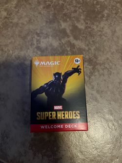 Superheroes Magic, the gathering welcome deck, white.