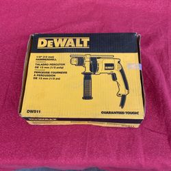 DeWalt DW511 1/2 Hammer drill New In The Box Price Is Firm 