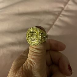 Beautiful 14K Gold Plated Mens Rings ... Sizes 7-11.... Any Ring Only $65 EACH