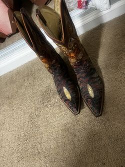 Botas De Manta Raya Muy Bonitas