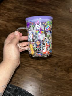 Lisa Frank glass Mug 
