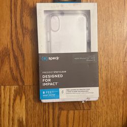 iphone X clear case