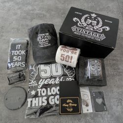 Men's 50th Birthday Gift Set