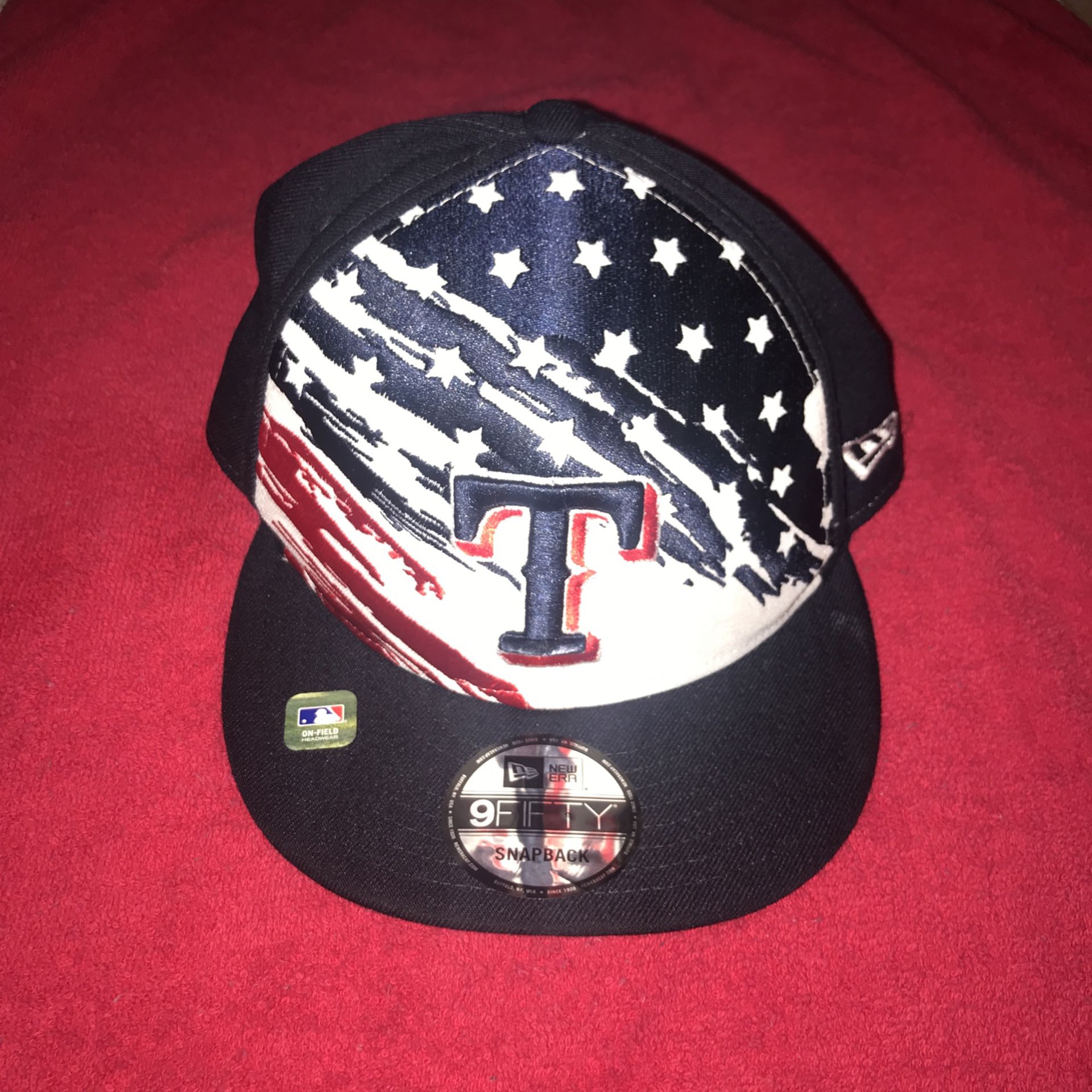 MLB New Era 2022 4th of July On-Field 59FIFTY Fitted Hat - Red