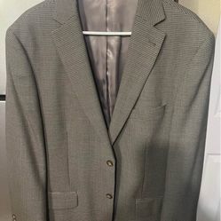Great Deal Like New 2 Men’s Size 44 Regular Sport Coats Chaps And Geoffrey Beene 