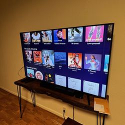 Set of 2 - Samsung 65” TV, Apple TV 