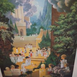  Sam Butcher Print Hallelujah Square Volume lll Chapel Masterpiece Series