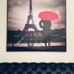 Paris Canvas 40 By 40  Brand New In A Box  I Bought Two  Selling One  