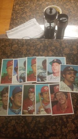Older Large Baseball Cards