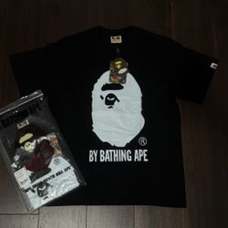 Bape Bicolor Big Ape Head Tee 