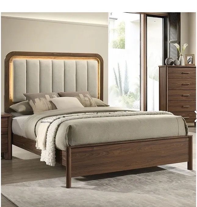 Mega sale! HAYWARD COLLECTION QUEEN SIZE BED - LED- AVAILABLE IN 2 SIZES. Now 459.00 free delivery ๐