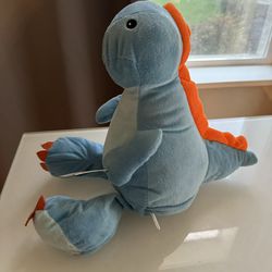 New - Cubbies Blue Dinosaur Stuffed Animal Plush Baby Toddler Kid 
