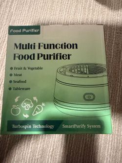 New Multi-Function Food Purifier – Fruit, Vegetable, Meat & Seafood Cleaner