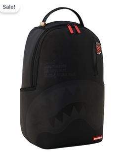 Black Spray Ground backpack