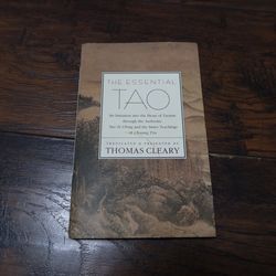 Thomas Cleary The Essential Tao Revised Hardcover 1993 HarperSanFrancisco Taoism
