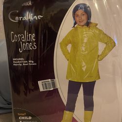Coraline Costume - Child Size XL 14-16