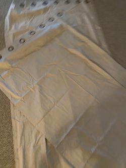4 panels- Tan 84” curtains