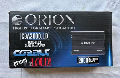 Orion CBA 2000.1 bass amp