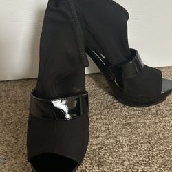 Black Platform Heels