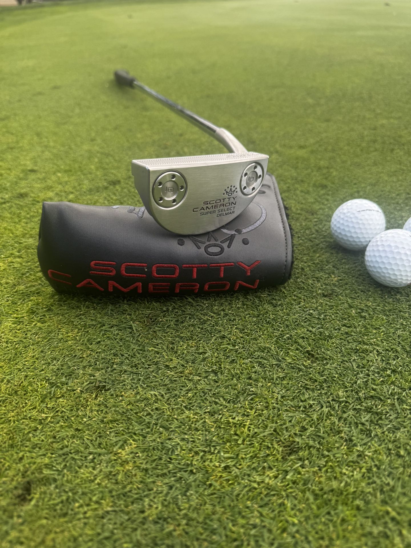 Scotty Cameron Super Select Del Mar 35” Putter – Perfect Face Milling, Excellent Condition