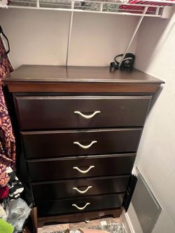 Brown color elegant dresser