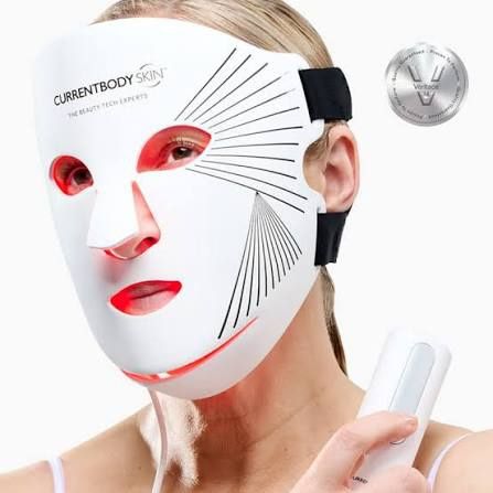 Like New! CurrentBody LED Red Light Therapy Face Mask: Series 2