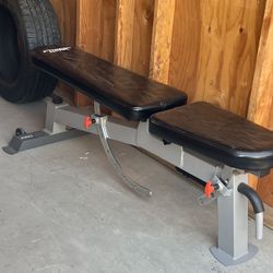 Fitness gear workout bench