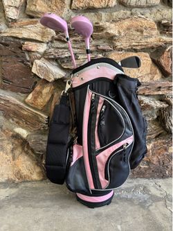 Golf Bag & Clubs ages 3-5 yrs