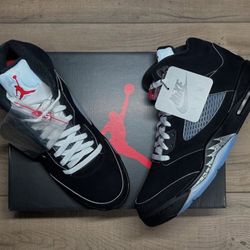 Air Jordan 5 Black Metallic