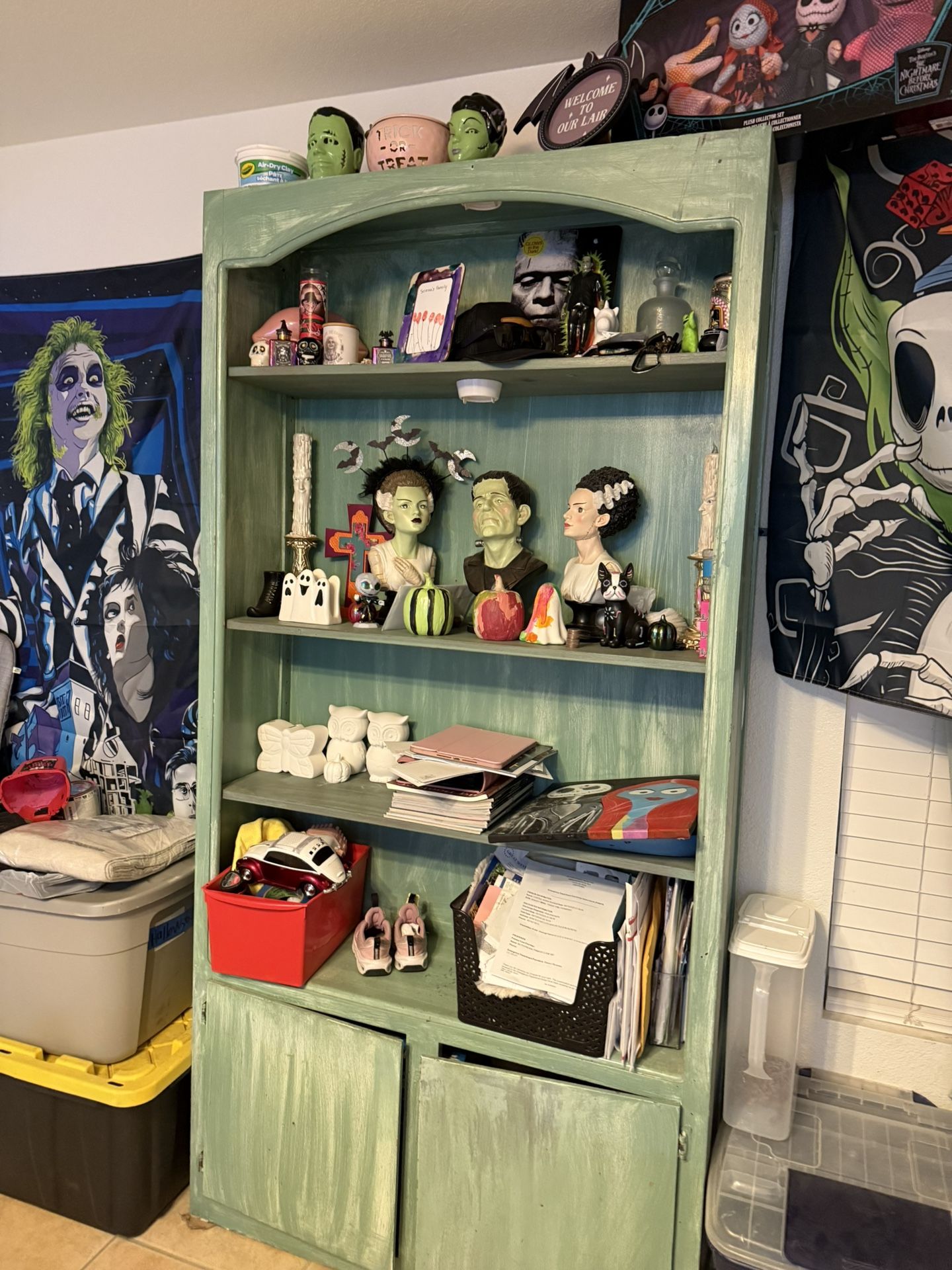 Distressed Hutch Like Furniture