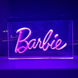 Barbie LED Neon Sign Light 8x12