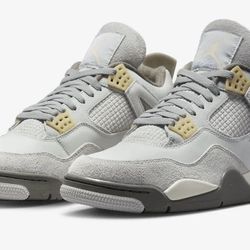 Nike Air Jordan 4 Retro SE Craft Photon Dust DV3742-021-MENS 