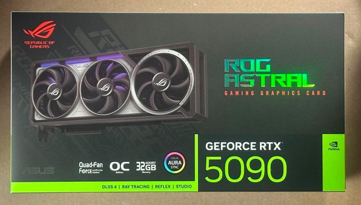 ASUS ROG Astral GeForce RTX 5090 32GB