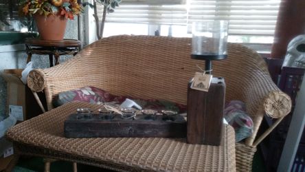 Solid wood candle holders