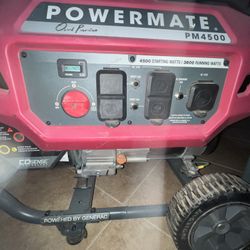 PowerMate 4500 Starting Watts-3600 Running Watts