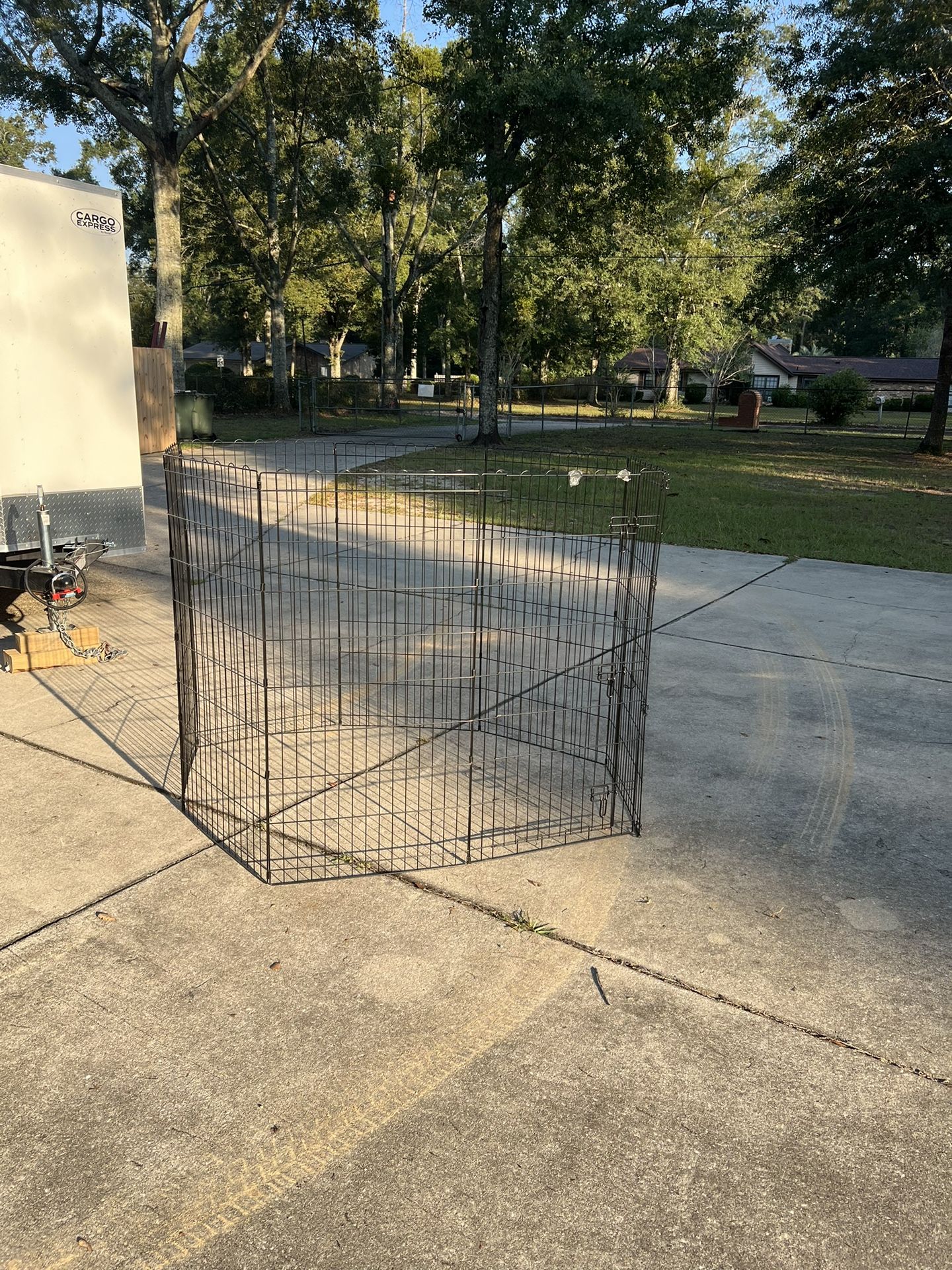 Tall Dog Exercise Pen