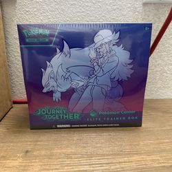 Journey together pokemon center etb elite trainer box pkc cards tcg
