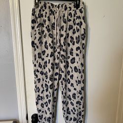 Cheetah Print Sweatpants Women’s