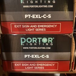 Exit Signs And Lights