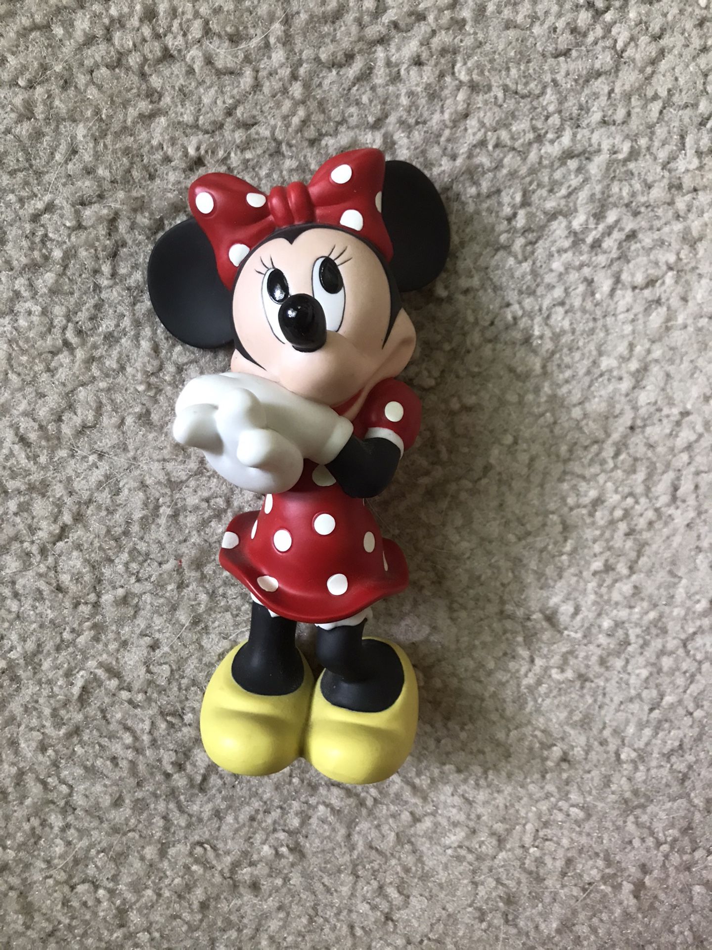 Porcelain Minnie Mouse figurine vintage