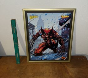 WOLVERINE /  Insert POSTER / Wizard Magazine  (1997) Marvel / Frame 