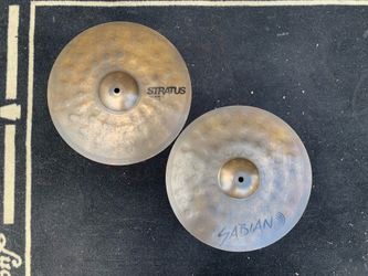 Sabian Stratus Series 14” Dry Hi Hat Drum Cymbals NEW Retails for $399