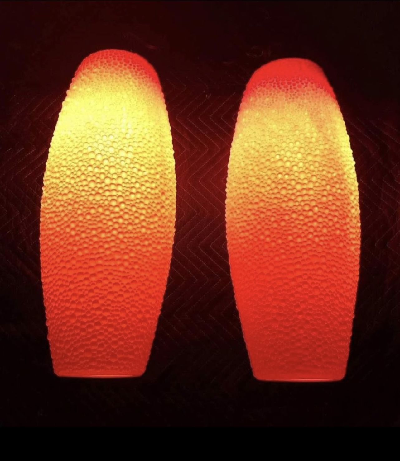 Glorious Mid Century Modern Beehive/bubble Swag Lights